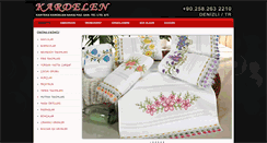 Desktop Screenshot of kartekskardelen.com
