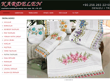 Tablet Screenshot of kartekskardelen.com